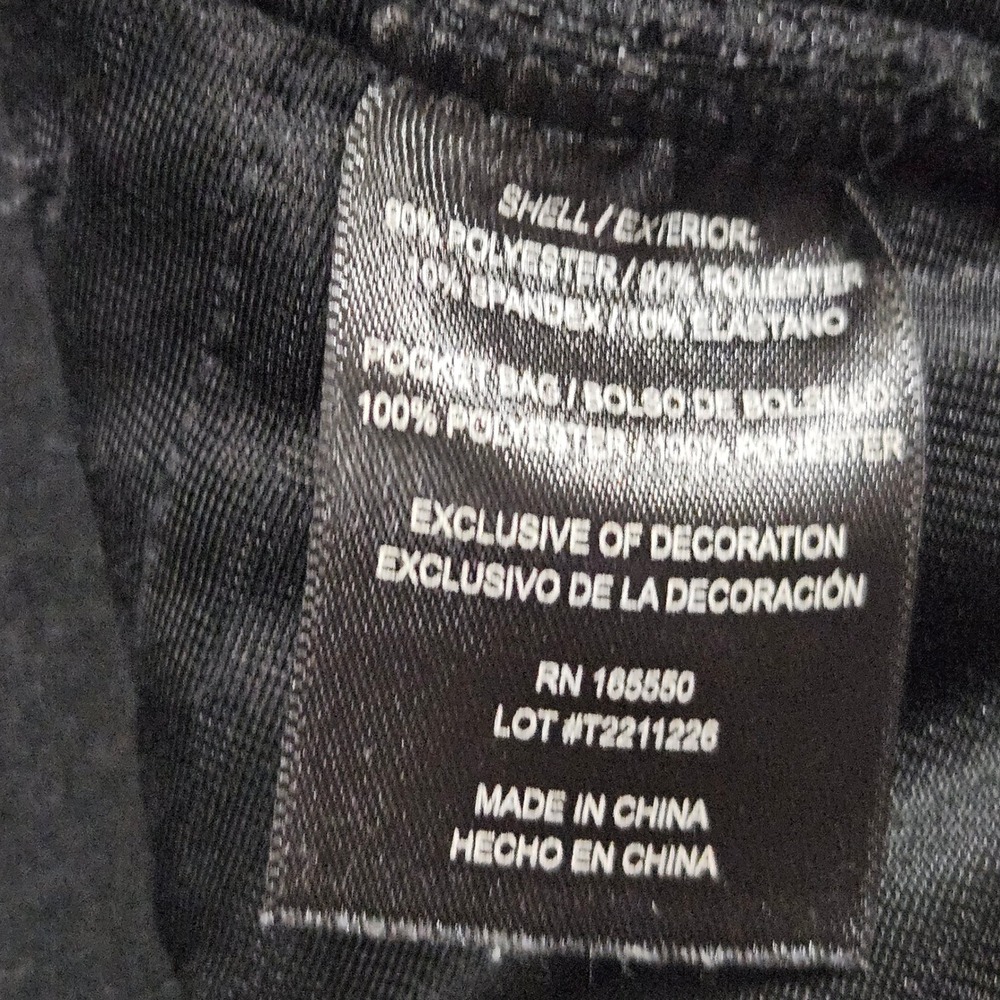 32 Degrees Heat‎ Jogger Pants Small Black Solid Warm Winter Athleisure Active - Picture 4 of 7